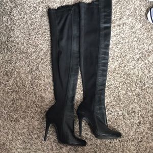Thigh high boots